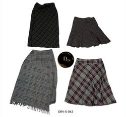Y2K Wool Pleated Skirt – Cute Aesthetic Retro Outf..