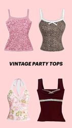 Vintage Party Tops #050826