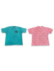 (FV-1397) Solid Color Single - Stitch T-shirt