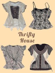 Y2K Girly Glam Top(TH/388)