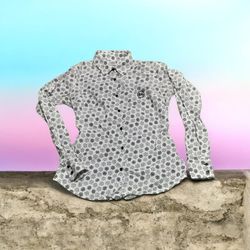 Ladies Full Sleeve Floral Print Shirt