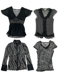 Monochrome "Going Out" Tops: TT-254