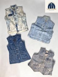 Denim vest
