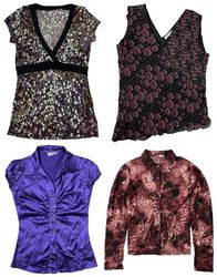 Plum & Berry "Party Girl" Y2K Tops: TT-255