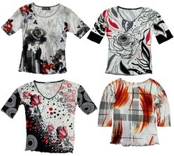 "Secret Garden" x Y2K Tops: RE-047