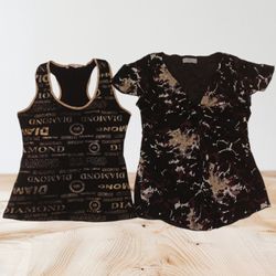 Round neck tops