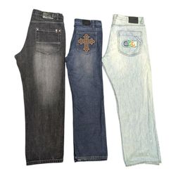 Y2K Hip Hop Baggy Jeans