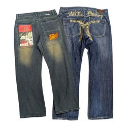 Y2K Hip Hop Baggy Jeans