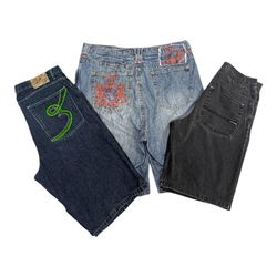 Y2K Hip Hop Baggy Shorts