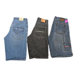 Y2K Hip Hop Baggy Shorts