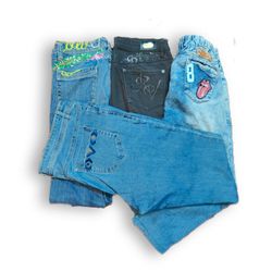 BCX10 Y2K Flared, Bootcut & Embellished Jeans
