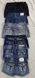 Miss Me,Rock Revival,True Religion Shorts (320)