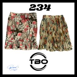 Y2k Printed Skirts (Brands)Lauren , Loft & Forever..