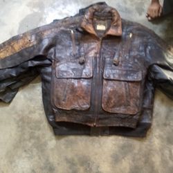 Leather jacket