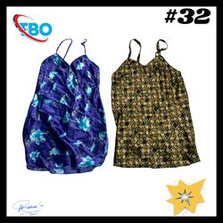 Y2k printed Camisole (Brands) Gilligan Malley etc ..