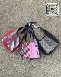 Upcycled Tie Knot Bag