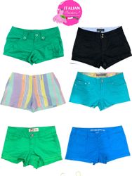 Y2K multi colour micro shorts