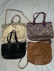 Coach hand bag