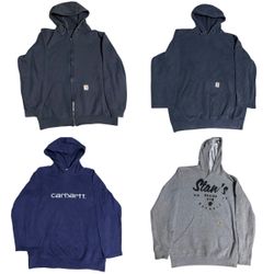 Felpa con cappuccio da uomo carhartt