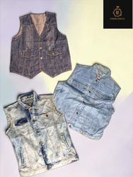 Denim vest