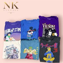 Mix cartoon T-shirts