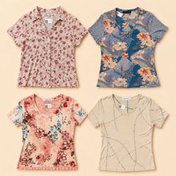 Y2k Minimal Pastel Tops