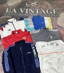 Vintage Branded Track Jacket – Retro Sportswear Tr..