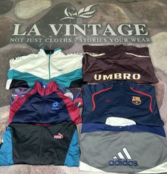 Authentische Vintage Trackjacke – Retro gebrandete..