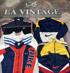 Retro Branded Track Jacket – 90s Inspired Vintage ..