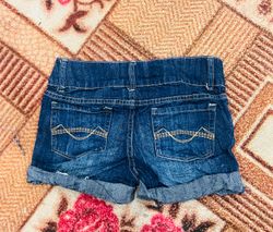 Y2k denim mini shorts
