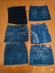Baby Phat & Cerises Vintage Denim Skirt Collection..