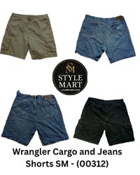 Wrangler Cargo and Jeans Shorts