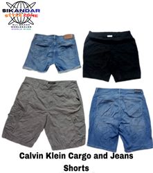Calvin Clein Cargo and Jeans Shorts