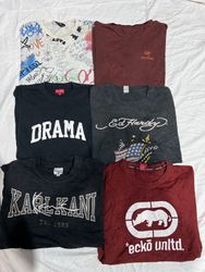 Supreme ed hardy T shirt mix