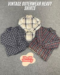 Vintage Outerwear Heavy Shirts - (10/05)
