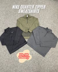 Nike Quarter Zipper Sweatshirts - (10/05)