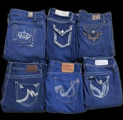 ROCK & ROLL AND OTHER MIX BRANDS JEANS (AW 020)