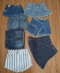 Summer Denim Essentials: Skirts, Skorts, and Ruffl..