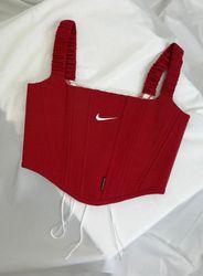 Up Cycled Nike Corset