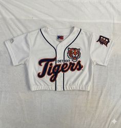 Upcycle baseball Jerseys Crop Top (Dv -05)
