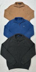 Ralph Lauren 1/4 zip Polo Sweaters B#062
