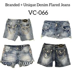 Miss Me + Unique denim micro shorts