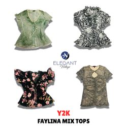 Y2K Faylina Mix Tops - EV1033