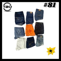 Mix Branded Low Rice Shorts (brands) Holister , Si..
