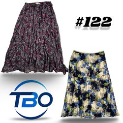 Y2K printed floral skirts. #122