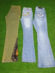 Y2K Flared Jeans | F_102
