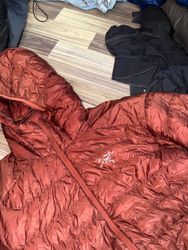 Arcteryx puffer and soft shell