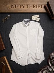 Tommy Hilfiger Button Up White Shirts