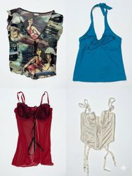 Y2K cami tops