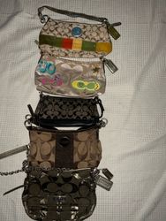Coach hand bag